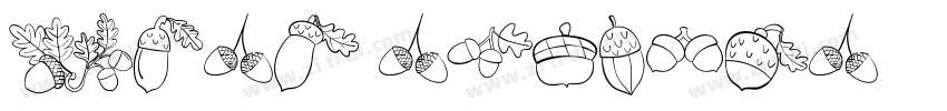 Acorn Regular字体转换